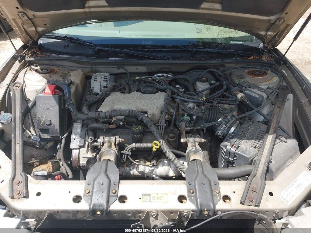 2G4WS52J811197184 2001 BUICK CENTURY photo no. 10