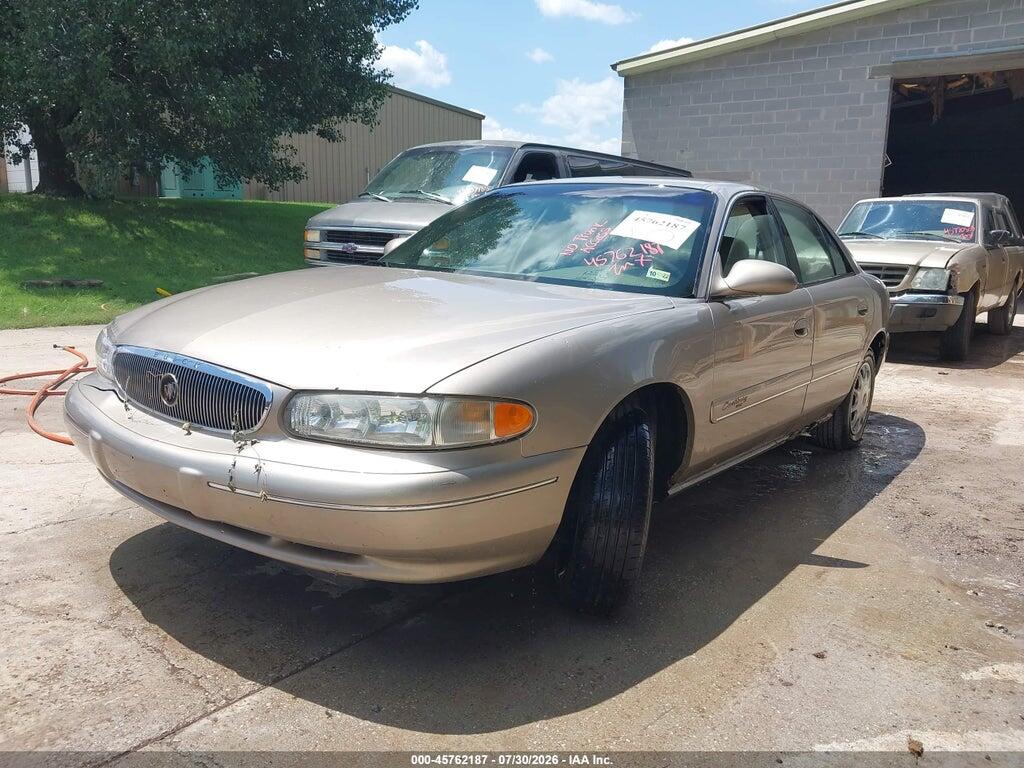 2G4WS52J811197184 2001 BUICK CENTURY photo no. 2