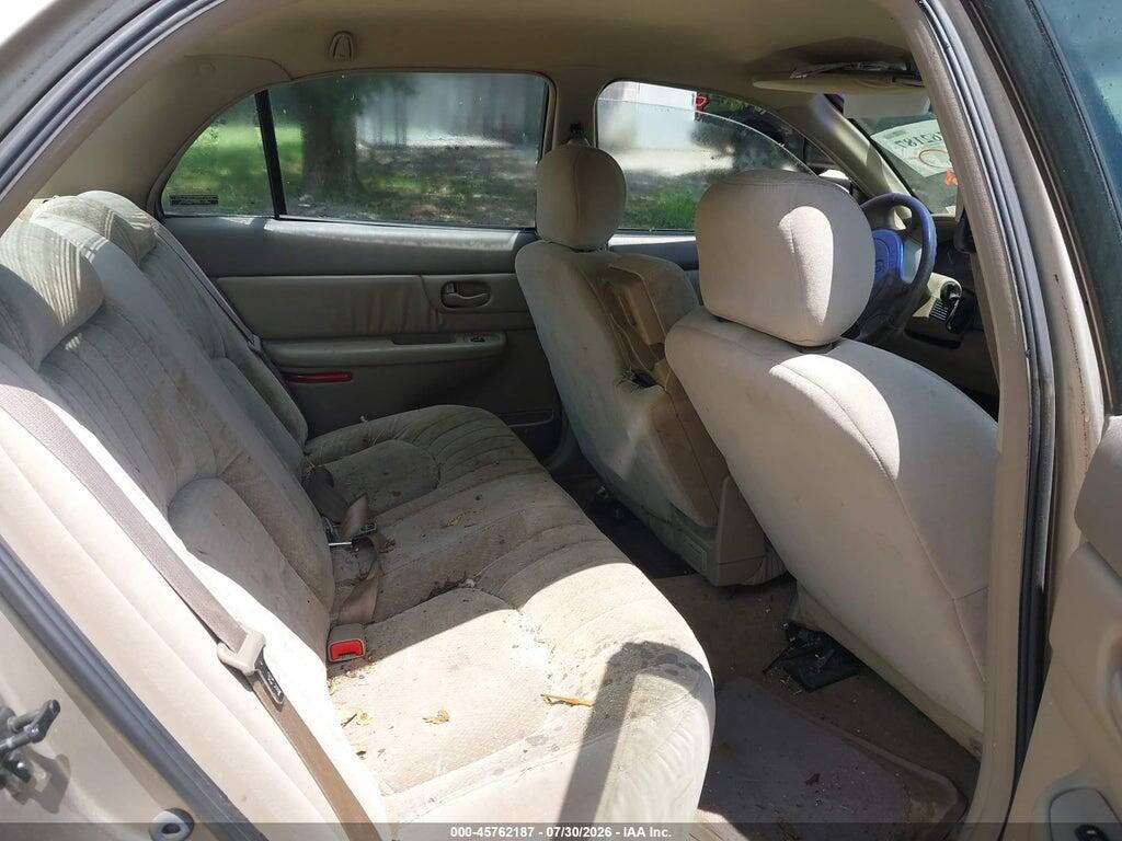 2G4WS52J811197184 2001 BUICK CENTURY photo no. 8