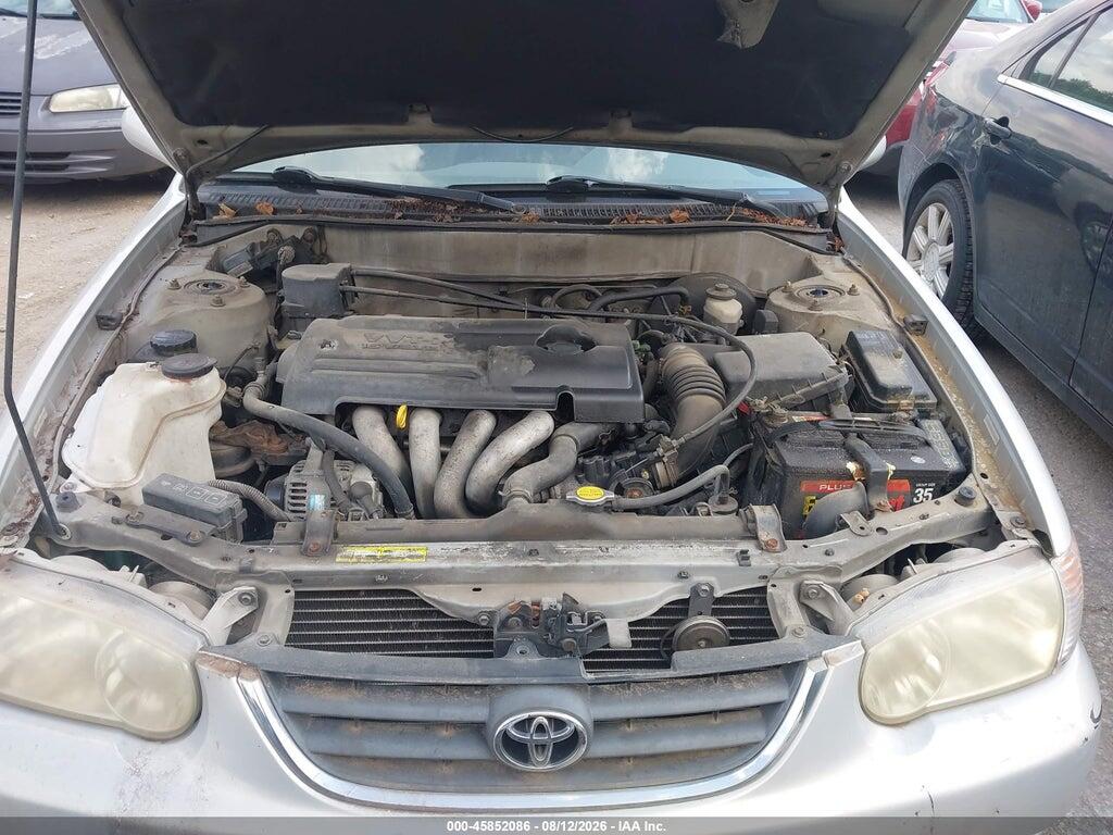 1NXBR12E41Z533732 2001 TOYOTA COROLLA photo no. 10