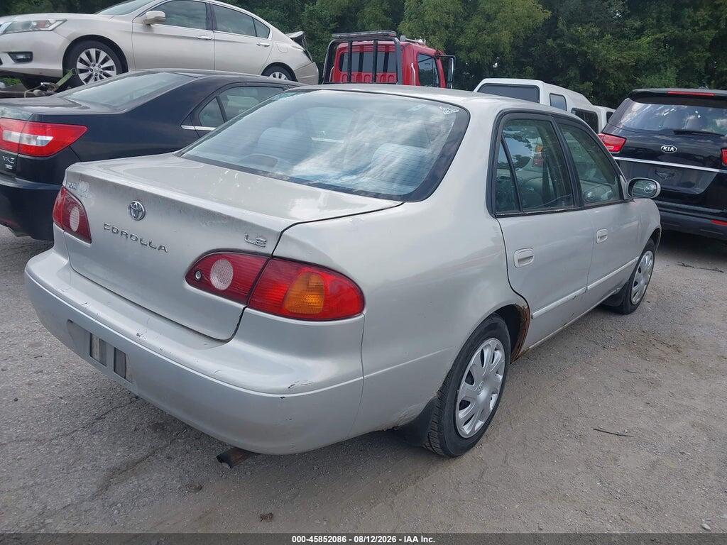 1NXBR12E41Z533732 2001 TOYOTA COROLLA photo no. 4