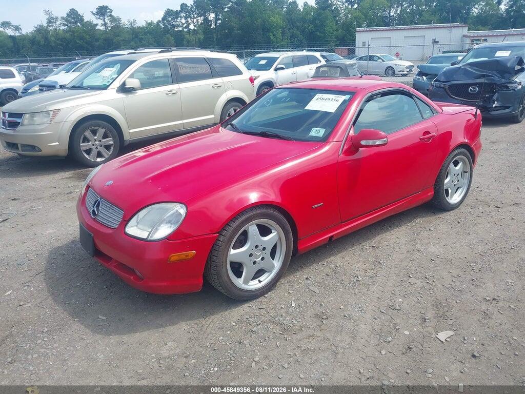 WDBKK49F01F182250 2001 MERCEDES-BENZ SLK 230 photo no. 2