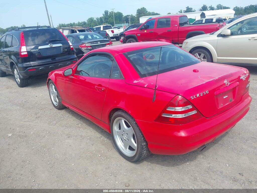 WDBKK49F01F182250 2001 MERCEDES-BENZ SLK 230 photo no. 3