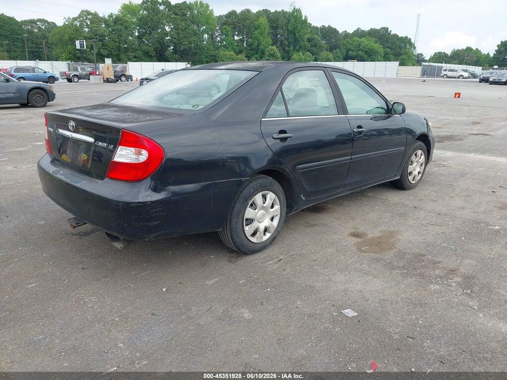 4T1BE32K52U079764 2002 TOYOTA CAMRY photo no. 4