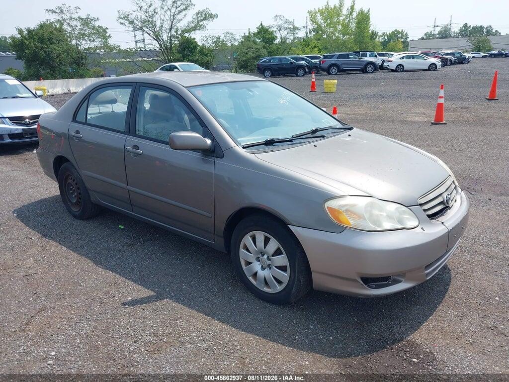 2T1BR32E33C130793 2003 TOYOTA COROLLA photo no. 1