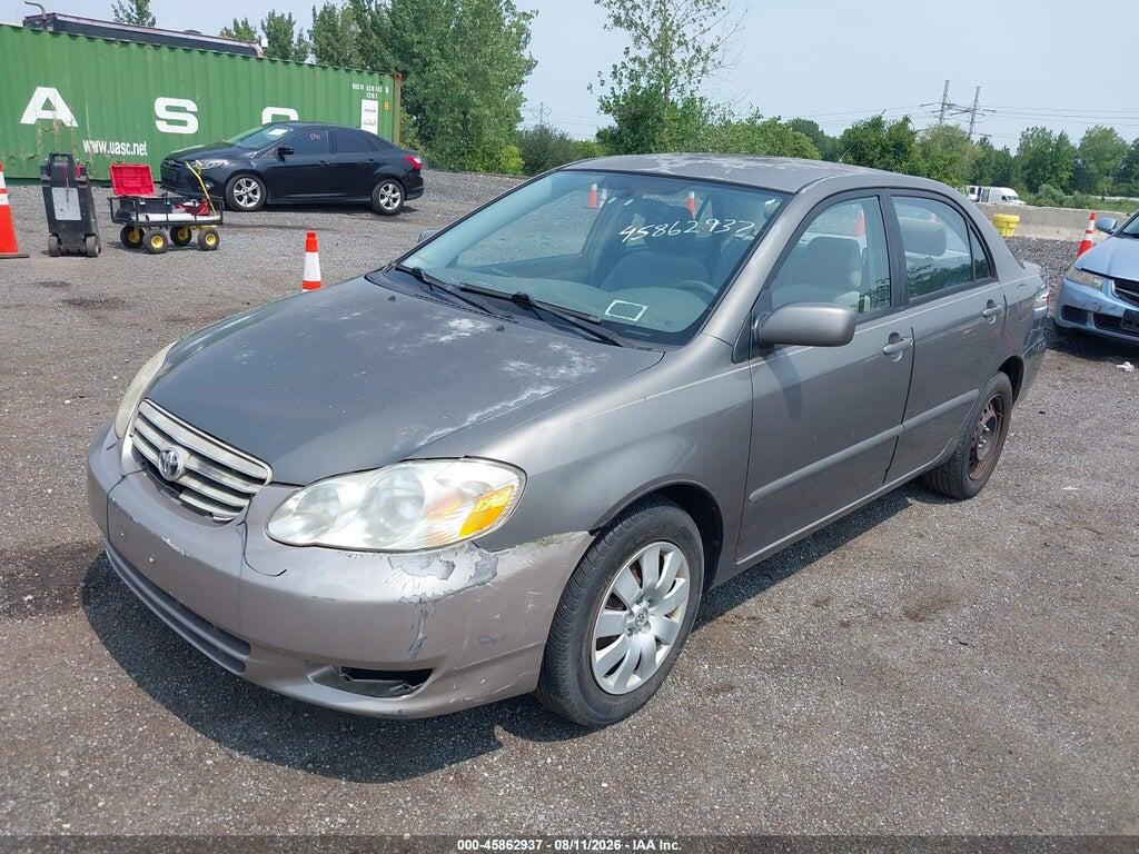 2T1BR32E33C130793 2003 TOYOTA COROLLA photo no. 2