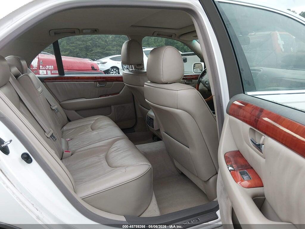JTHBN30F030110212 2003 LEXUS LS 430 photo no. 8
