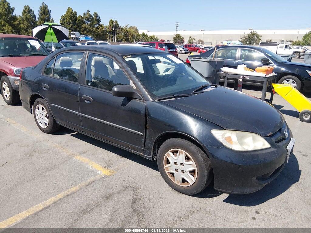 1HGES16395L025378 2005 HONDA CIVIC photo no. 1