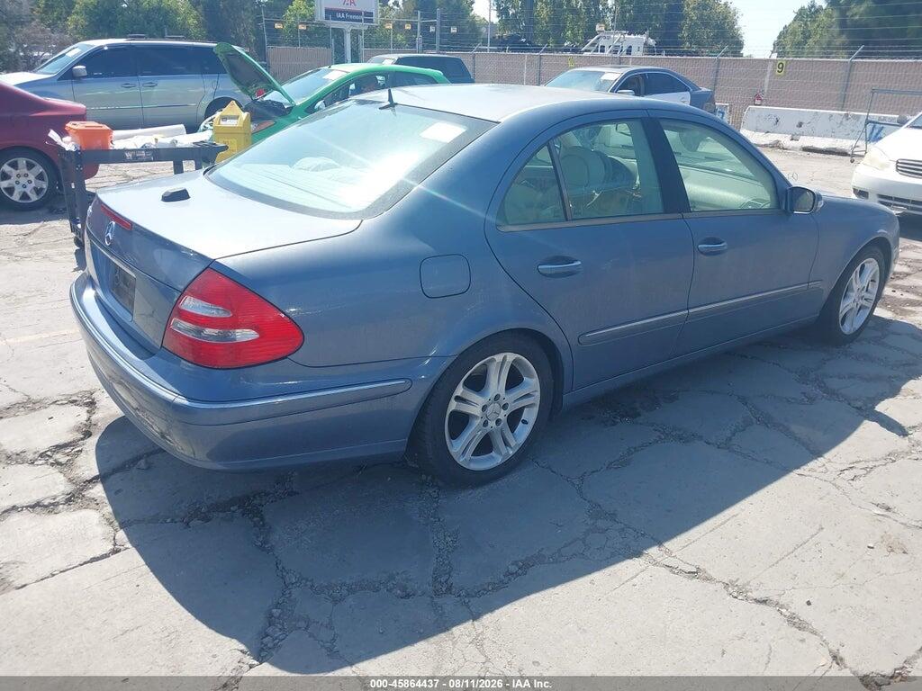 WDBUF70J45A751345 2005 MERCEDES-BENZ E 500 photo no. 4