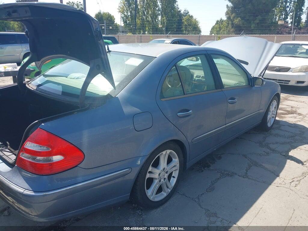 WDBUF70J45A751345 2005 MERCEDES-BENZ E 500 photo no. 6