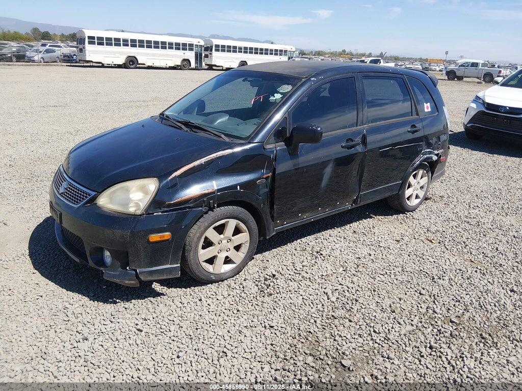 JS2RC61H555300753 2005 SUZUKI AERIO SX photo no. 2