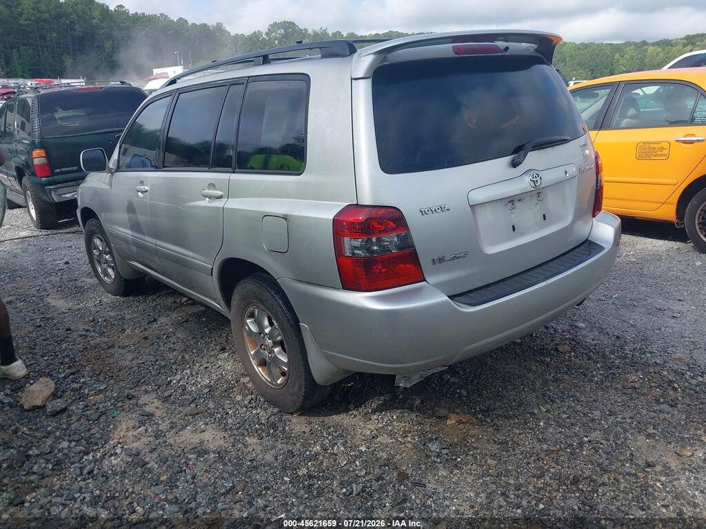 JTEEP21A650127018 2005 TOYOTA HIGHLANDER photo no. 3
