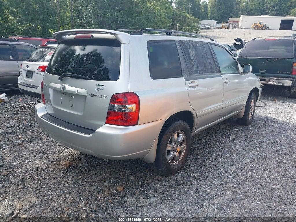 JTEEP21A650127018 2005 TOYOTA HIGHLANDER photo no. 4