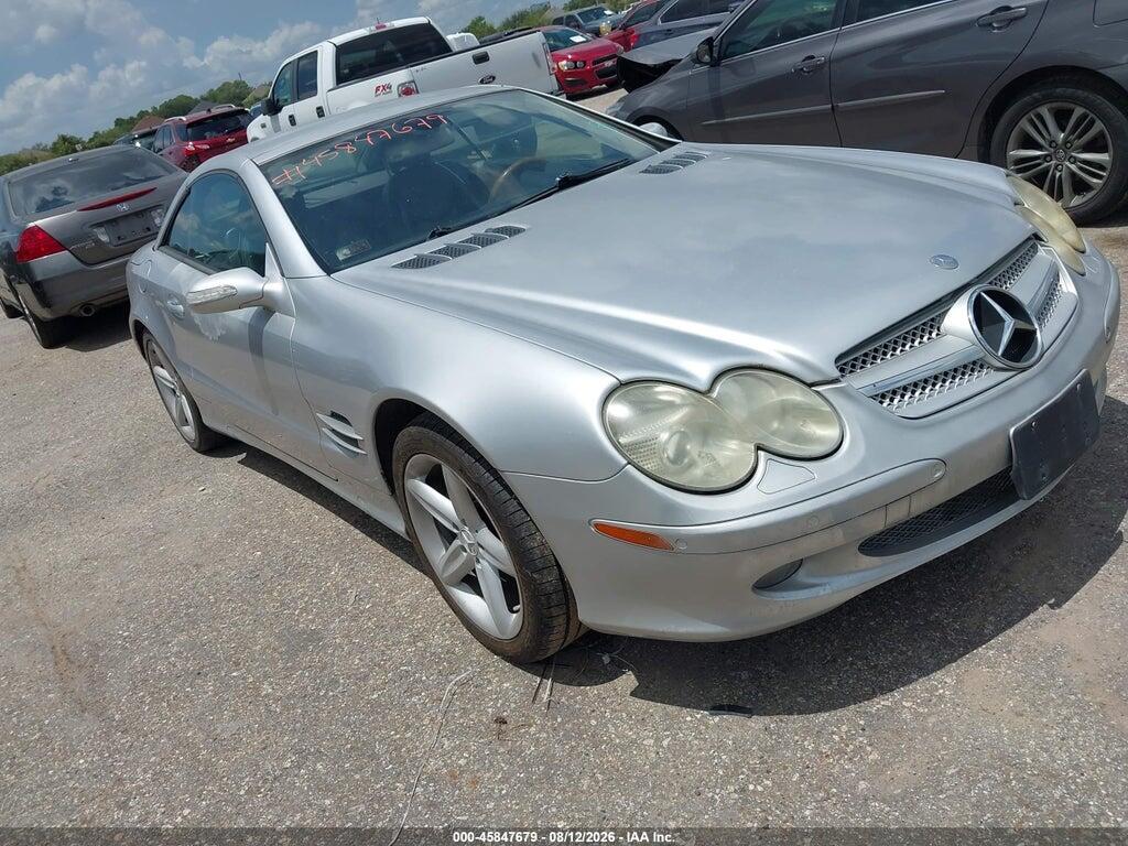 2005 MERCEDES-BENZ SL 500 WDBSK75F05F099169