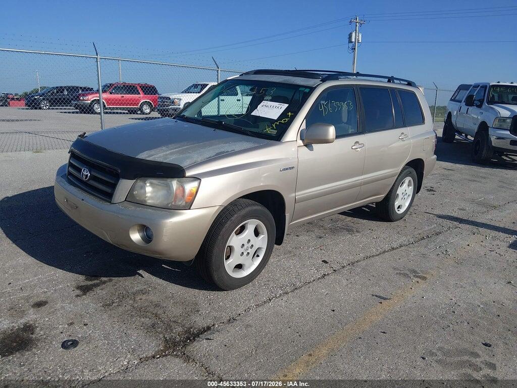 JTEEP21A050120730 2005 TOYOTA HIGHLANDER photo no. 2