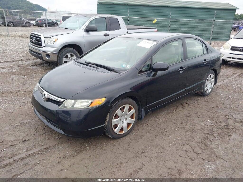 1HGFA16596L049383 2006 HONDA CIVIC photo no. 2