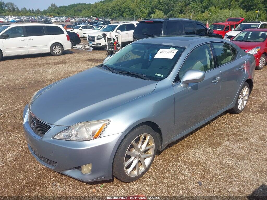 JTHCK262962003714 2006 LEXUS IS 250 photo no. 2