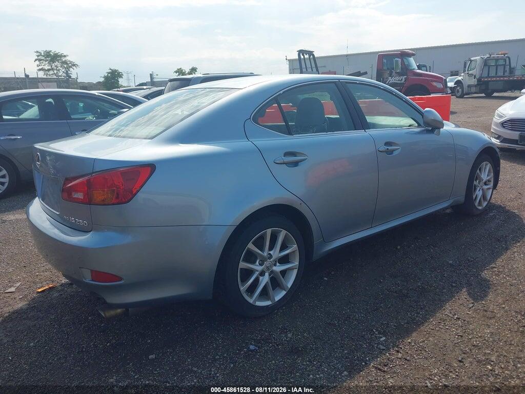 JTHCK262962003714 2006 LEXUS IS 250 photo no. 4