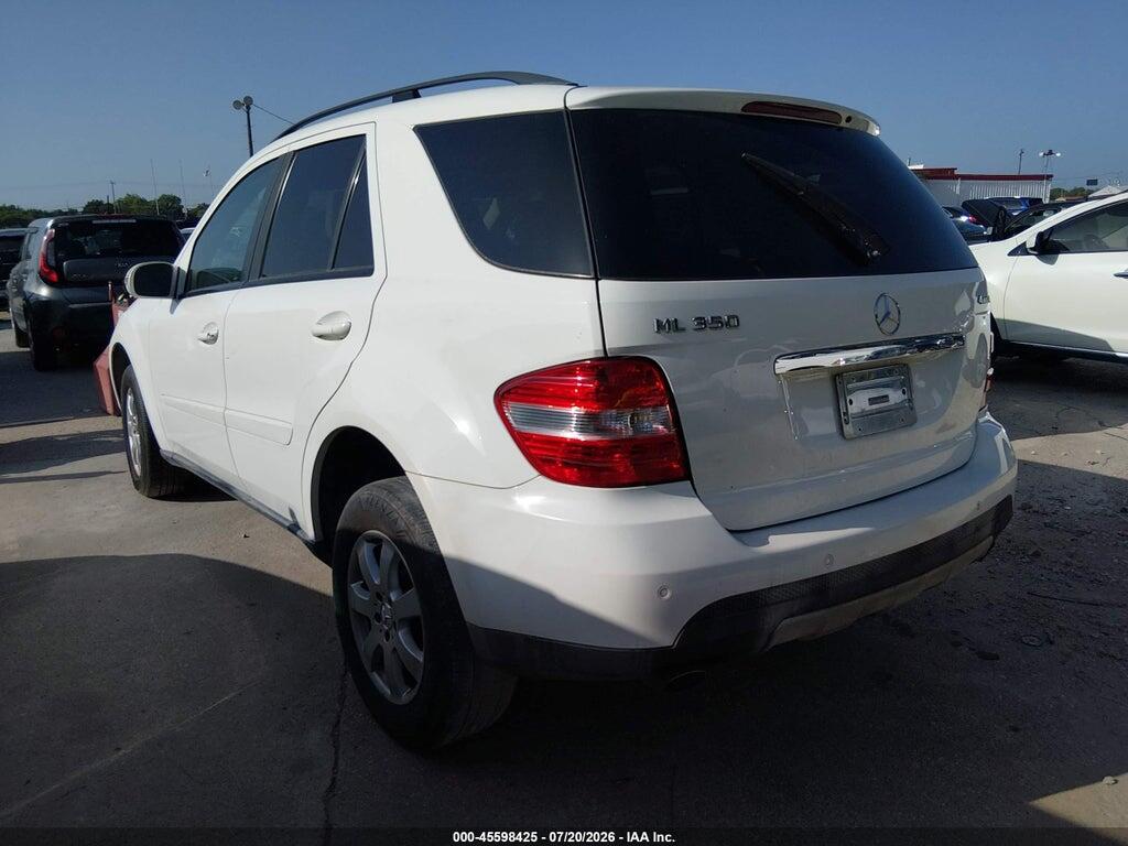 4JGBB86E07A266655 2007 MERCEDES-BENZ ML 350 photo no. 3