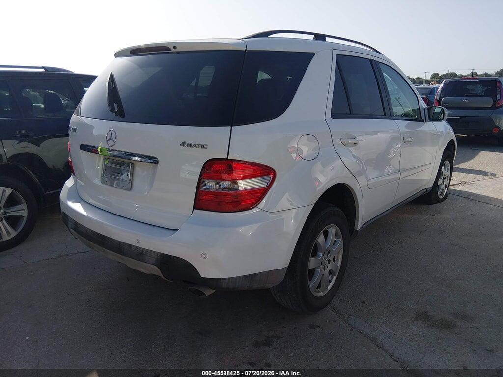 4JGBB86E07A266655 2007 MERCEDES-BENZ ML 350 photo no. 4