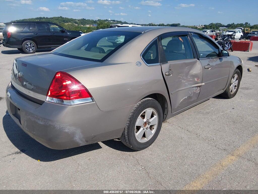 2G1WT55N879122164 2007 CHEVROLET IMPALA photo no. 4