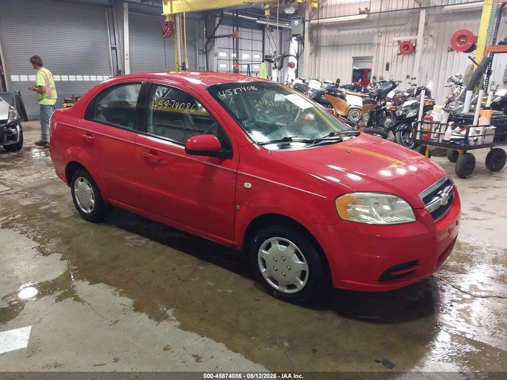 2008 CHEVROLET AVEO KL1TD56628B011728