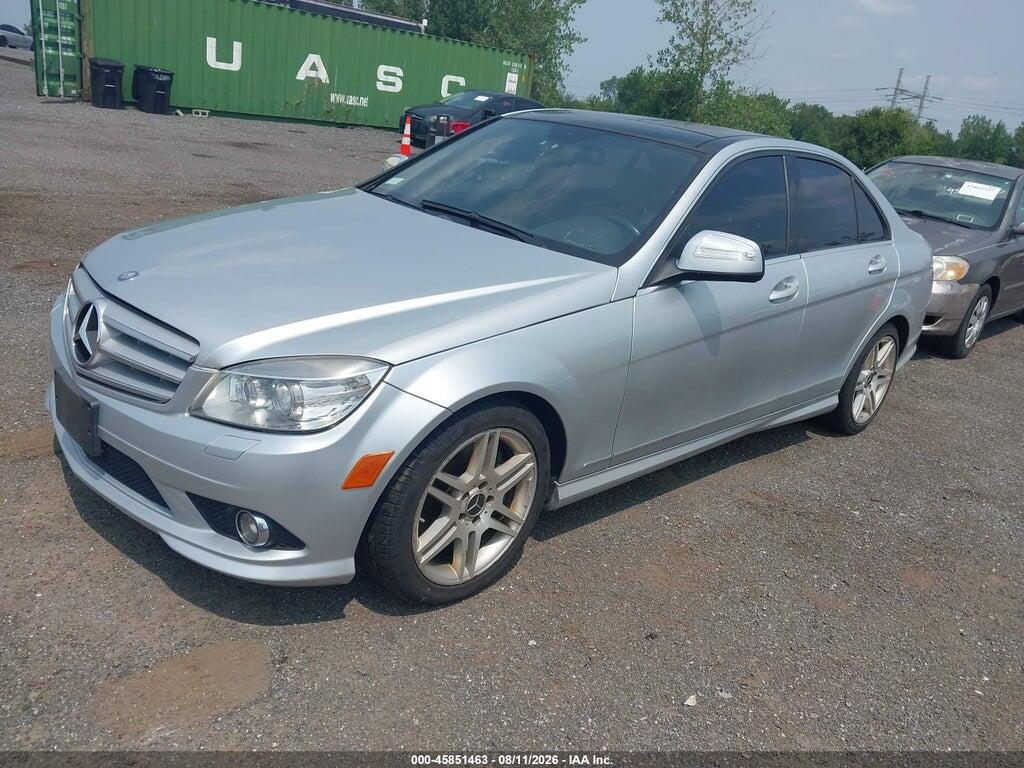 WDDGF56X78R033802 2008 MERCEDES-BENZ C 350 photo no. 2