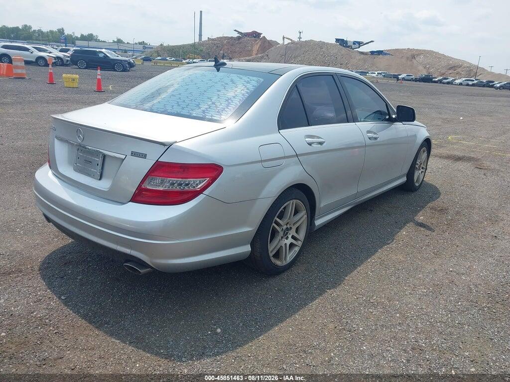 WDDGF56X78R033802 2008 MERCEDES-BENZ C 350 photo no. 4