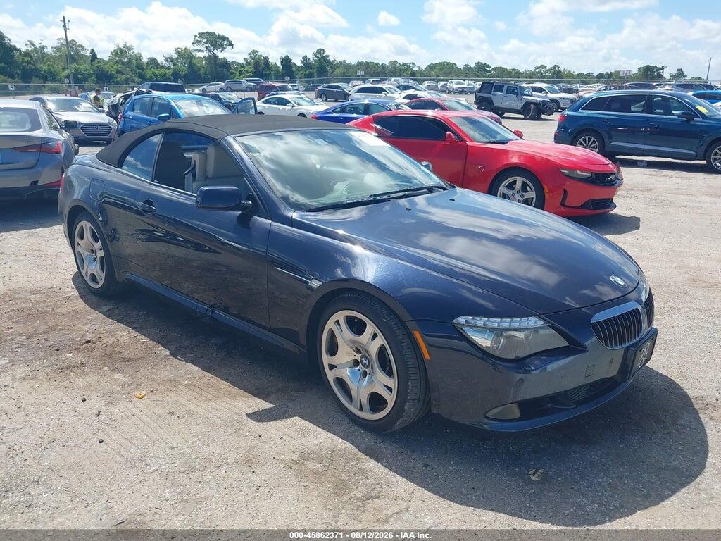 2008 BMW 650I WBAEB535X8CX62005