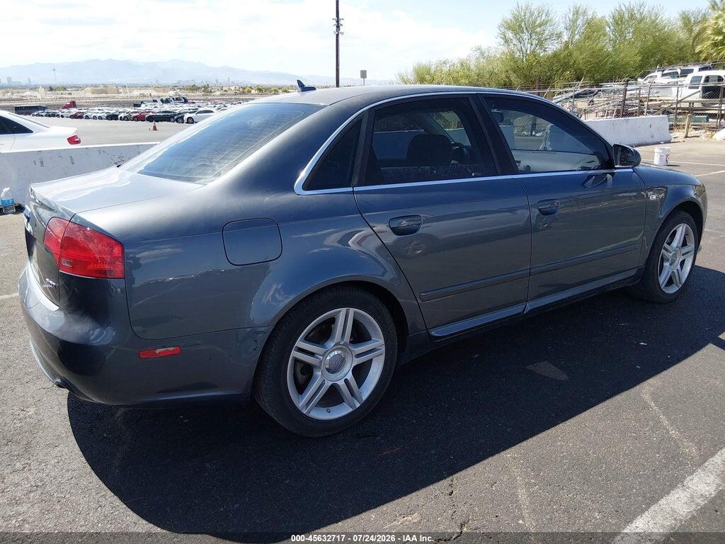 WAUAF78E68A052621 2008 AUDI A4 photo no. 4