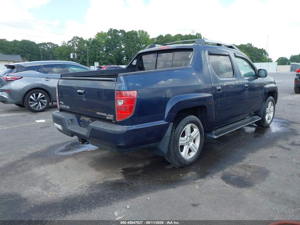 5FPYK16549B102123 2009 HONDA RIDGELINE photo no. 4