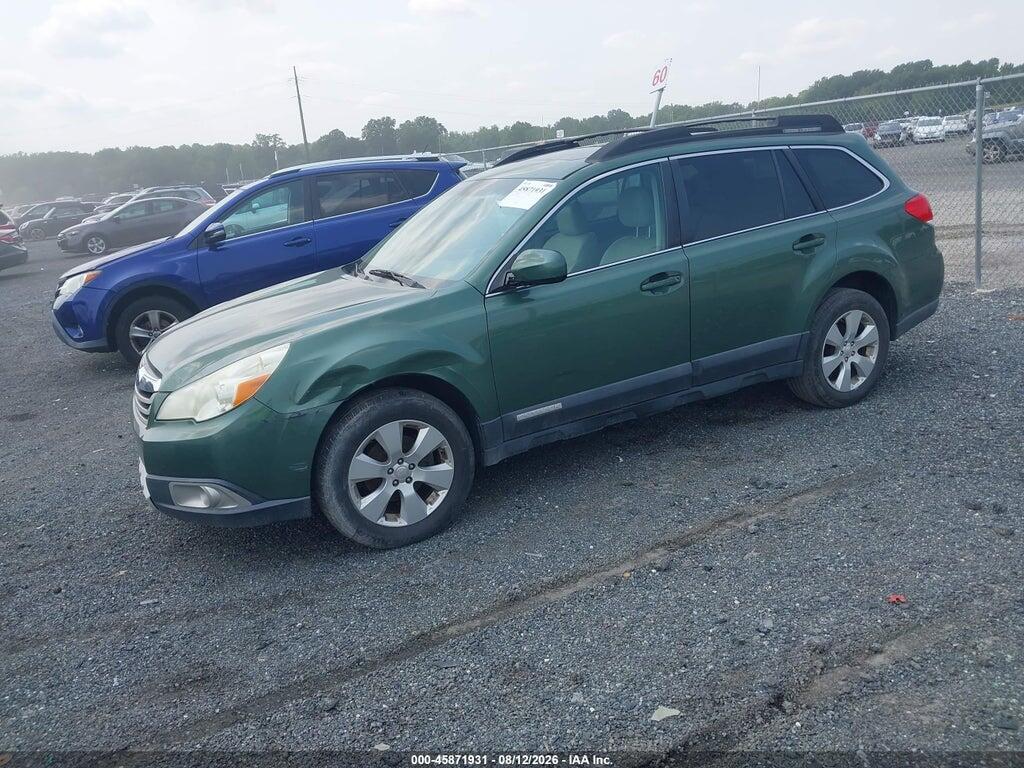 4S4BRBLC0A3366892 2010 SUBARU OUTBACK photo no. 2
