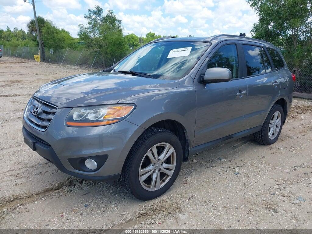 5NMSHDAG1AH407816 2010 HYUNDAI SANTA FE photo no. 2