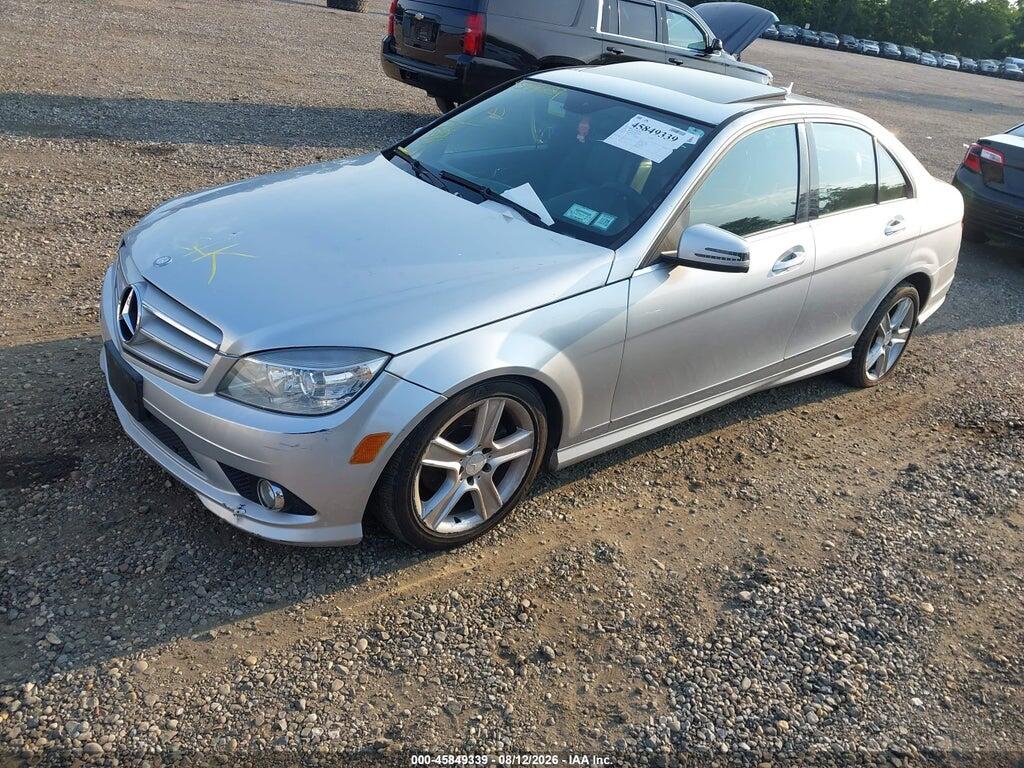 WDDGF8BB2AR106415 2010 MERCEDES-BENZ C 300 photo no. 2