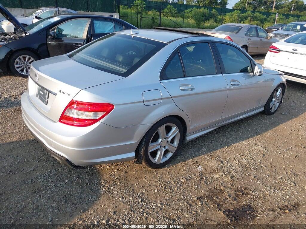 WDDGF8BB2AR106415 2010 MERCEDES-BENZ C 300 photo no. 4