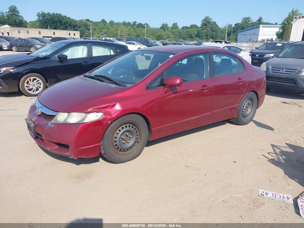 2HGFA1F62AH542952 2010 HONDA CIVIC photo no. 2