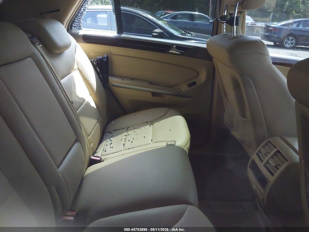 4JGBB8GBXAA562231 2010 MERCEDES-BENZ ML 350 photo no. 8