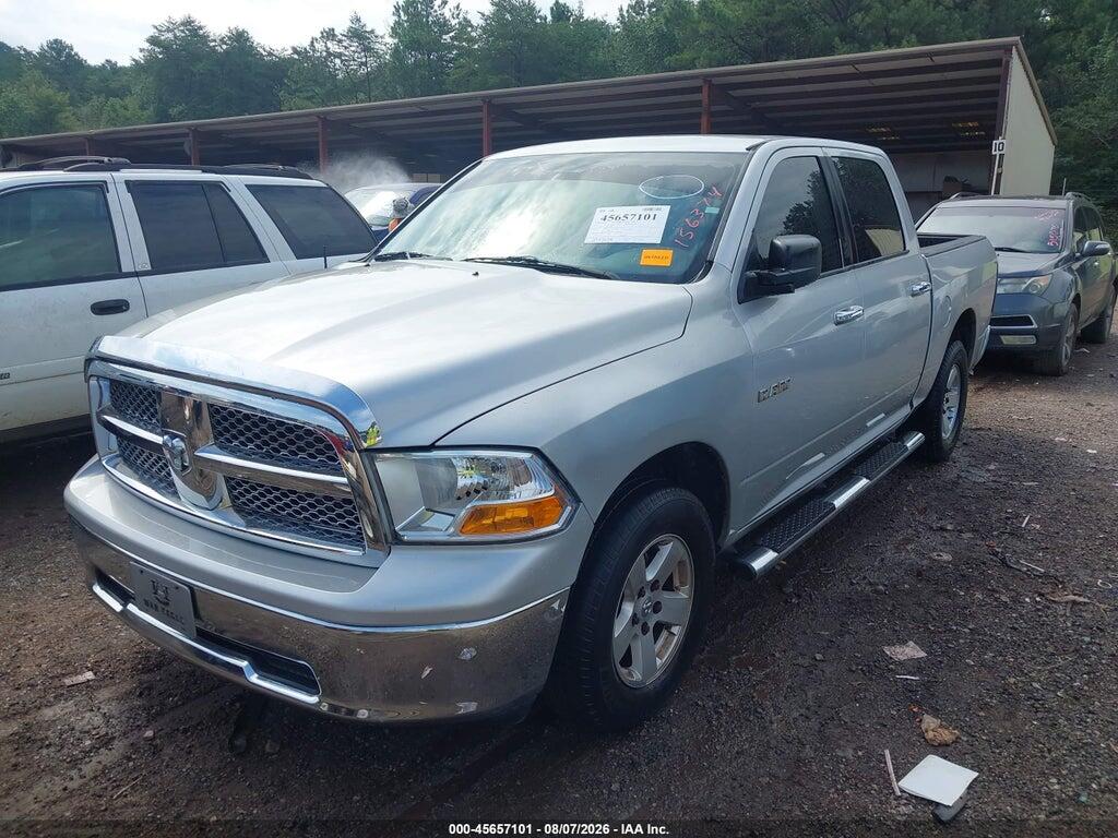 1D7RB1CP2AS156374 2010 DODGE RAM 1500 photo no. 2