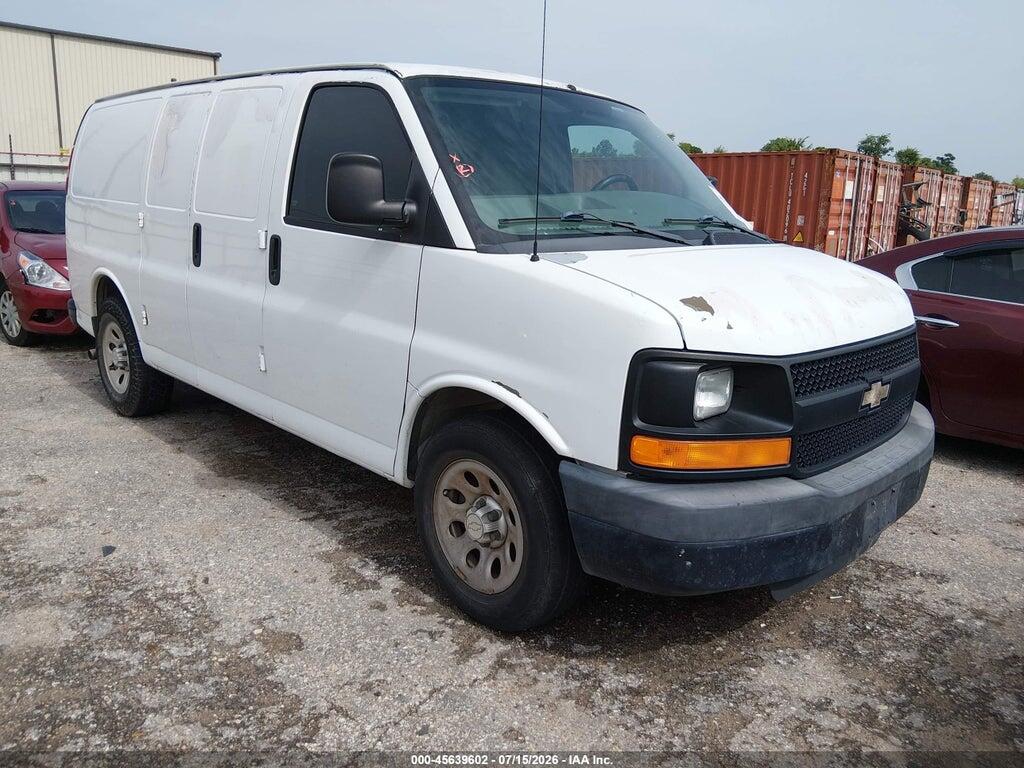 2010 CHEVROLET EXPRESS 1500 1GCUGADX0A1182904