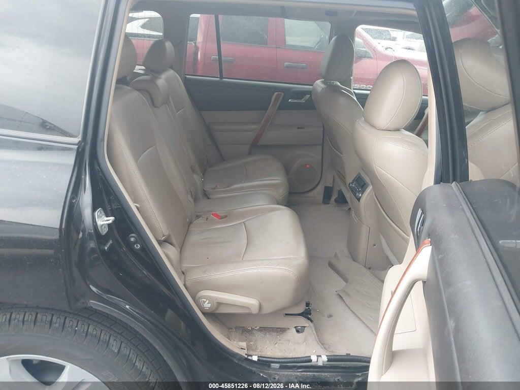 5TDDK3EHXAS006382 2010 TOYOTA HIGHLANDER photo no. 8