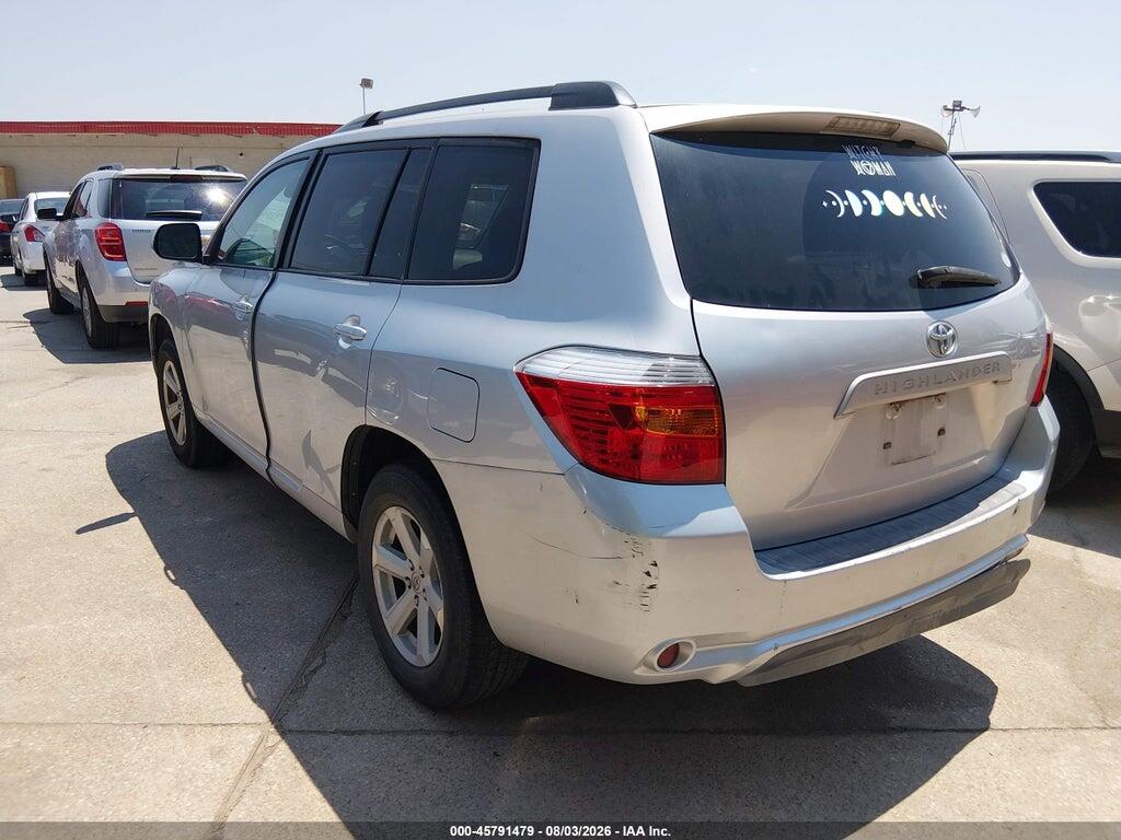 5TDZK3EH4AS003208 2010 TOYOTA HIGHLANDER photo no. 3