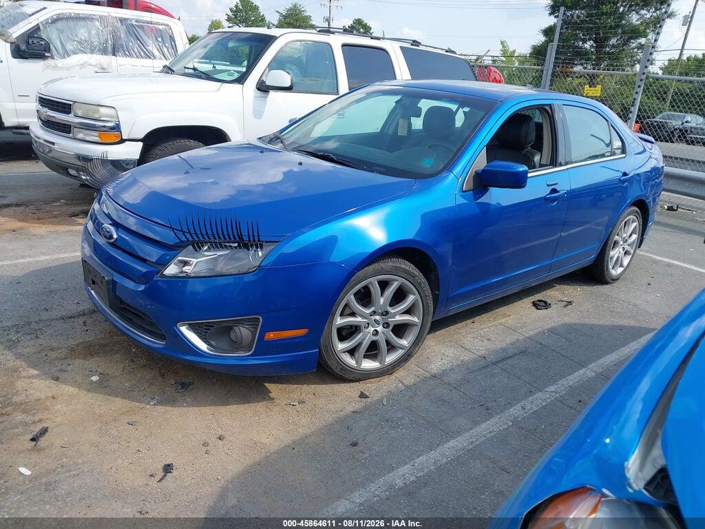 3FAHP0JA2CR404918 2012 FORD FUSION photo no. 2