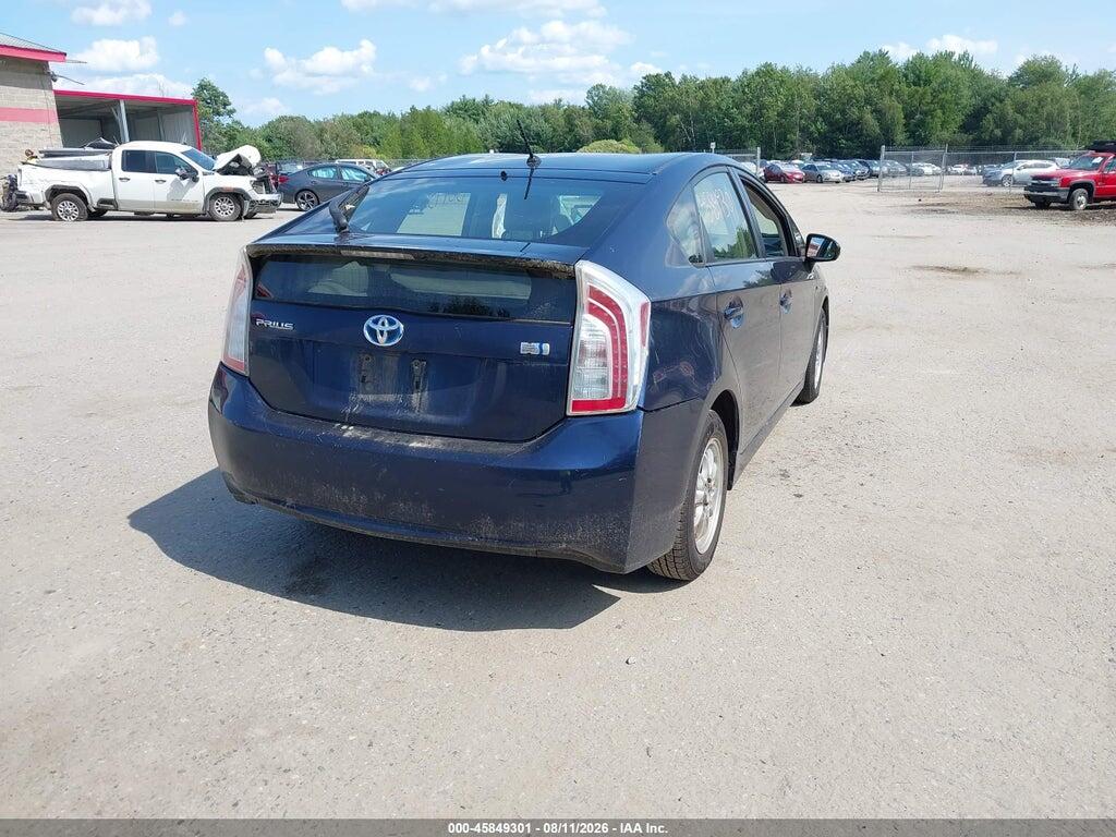 JTDKN3DU4C1538529 2012 TOYOTA PRIUS photo no. 4