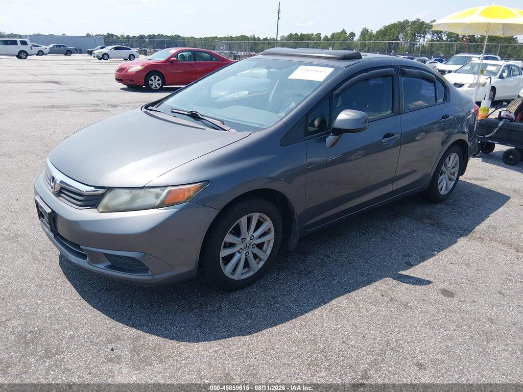 2HGFB2F81CH556610 2012 HONDA CIVIC photo no. 2