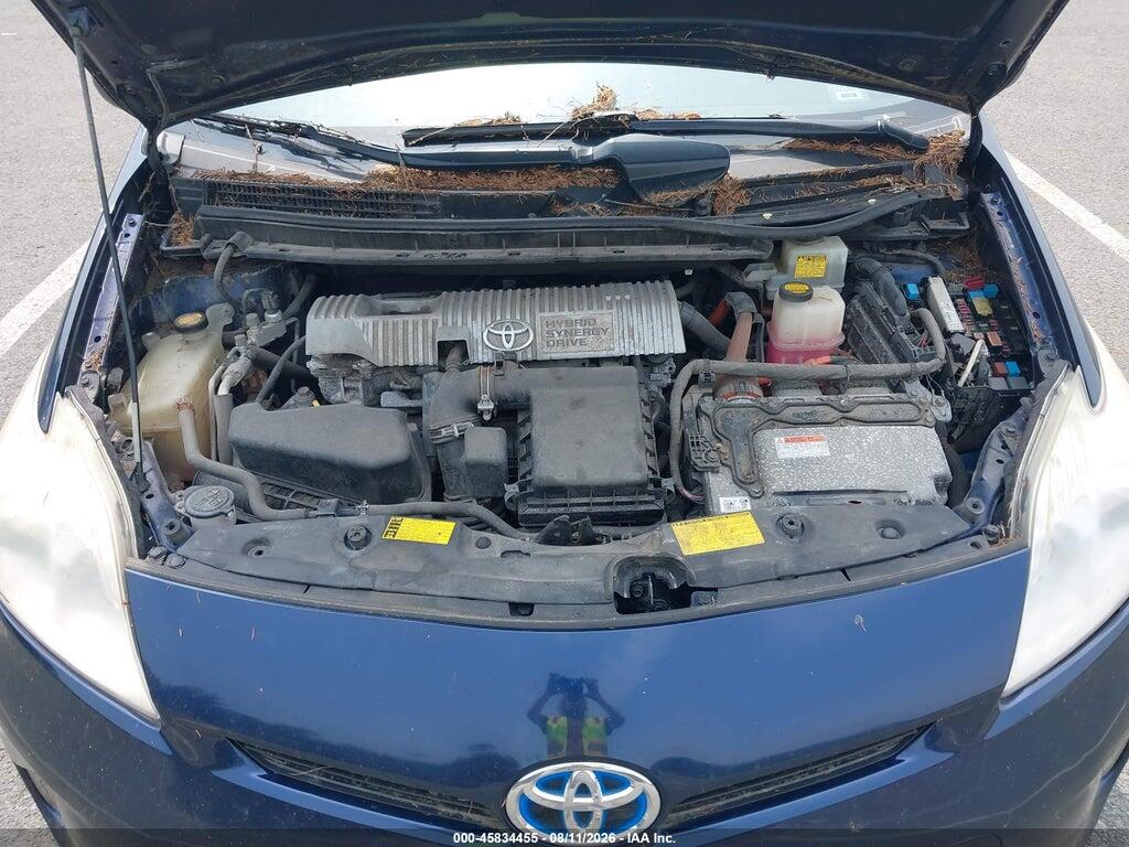 JTDKN3DU5C1552472 2012 TOYOTA PRIUS photo no. 10