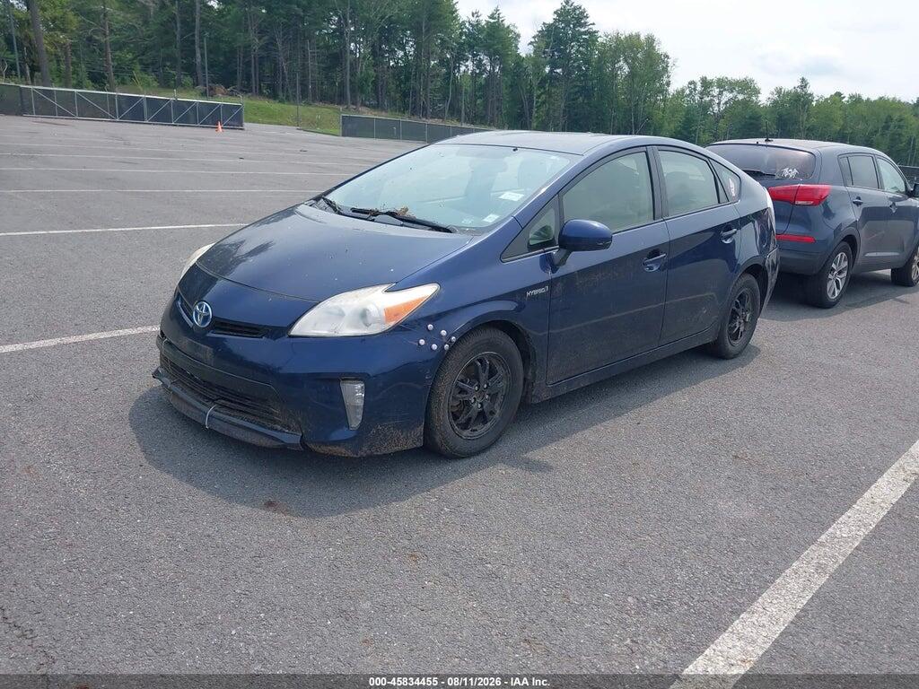 JTDKN3DU5C1552472 2012 TOYOTA PRIUS photo no. 2