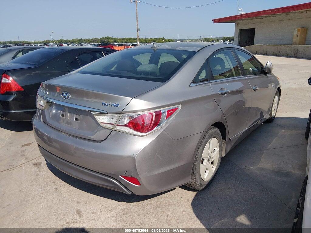 KMHEC4A44CA027279 2012 HYUNDAI SONATA HYBRID photo no. 4