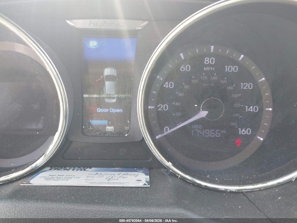 KMHEC4A44CA027279 2012 HYUNDAI SONATA HYBRID photo no. 7