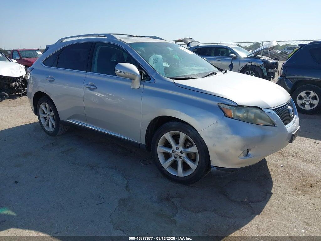 2T2ZK1BAXCC075503 2012 LEXUS RX 350 photo no. 1