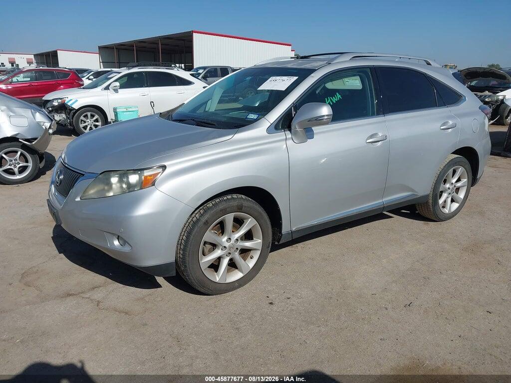 2T2ZK1BAXCC075503 2012 LEXUS RX 350 photo no. 2